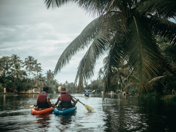 Kayaking in Alleppey