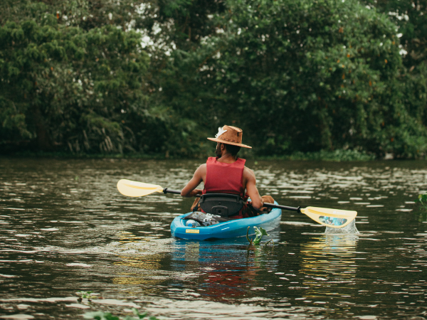 Kayaking in Alleppey