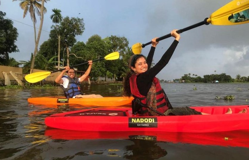 Kayaking in Alleppey